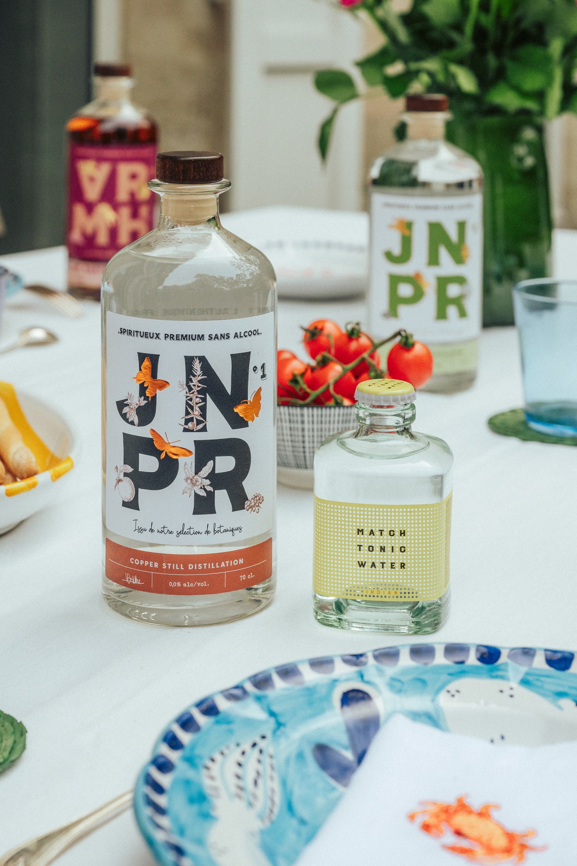 4 Indian tonics - Match avec défaut