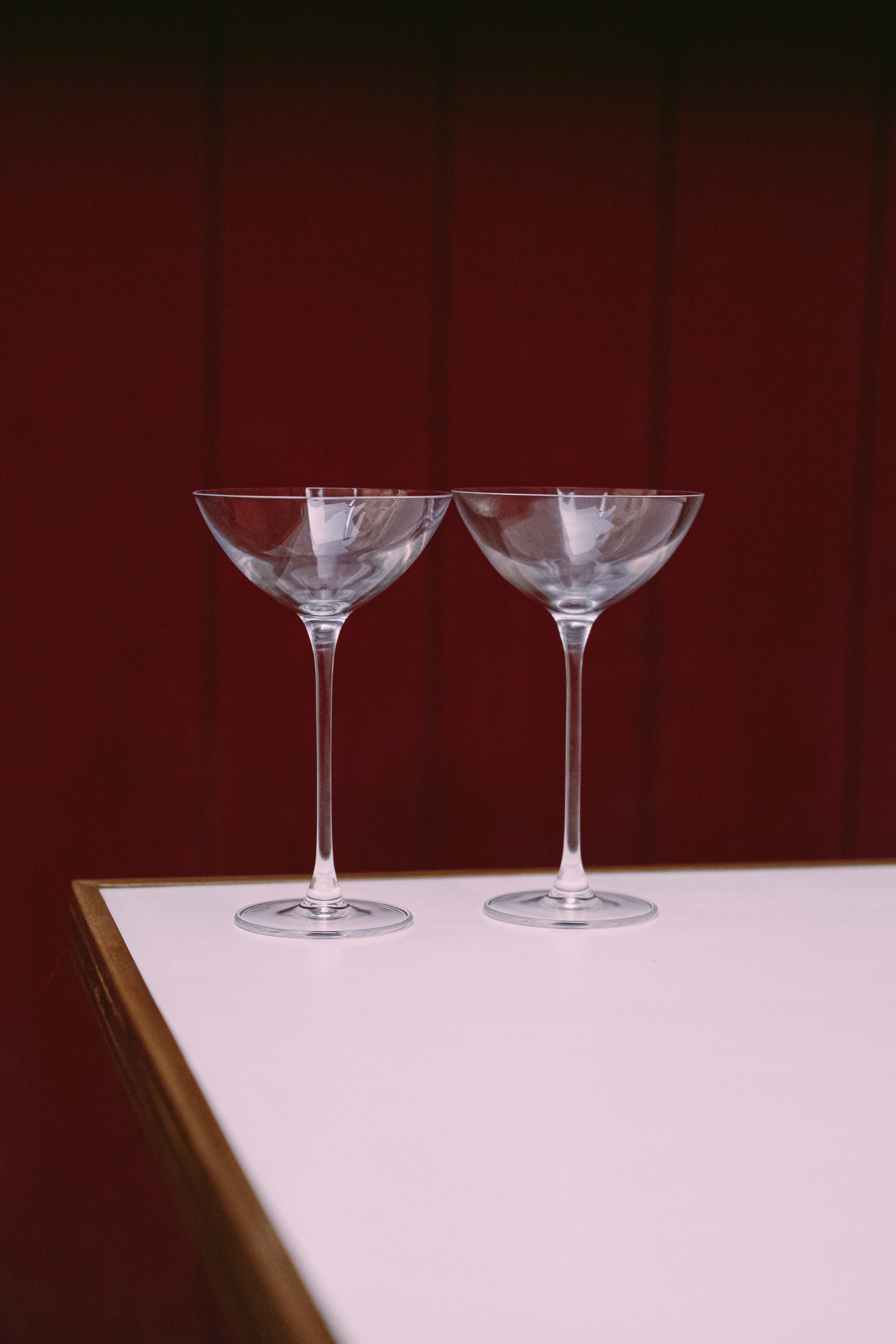2 verres à cocktail - coupettes