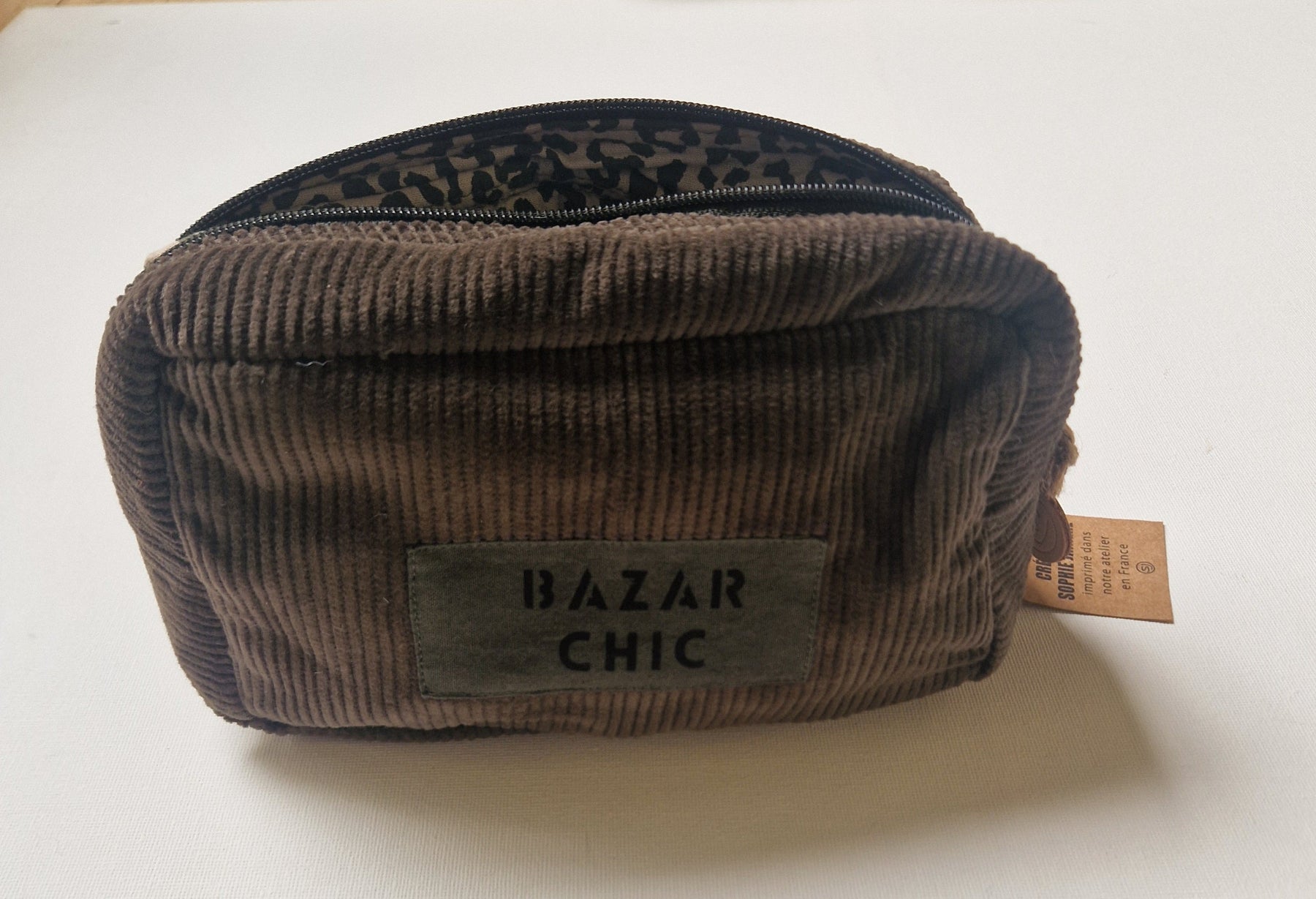 Emilie bazar chic velvet pencil case