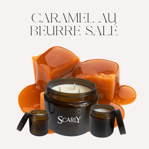 Bougie Caramel beurre salé - Scarly Shop
