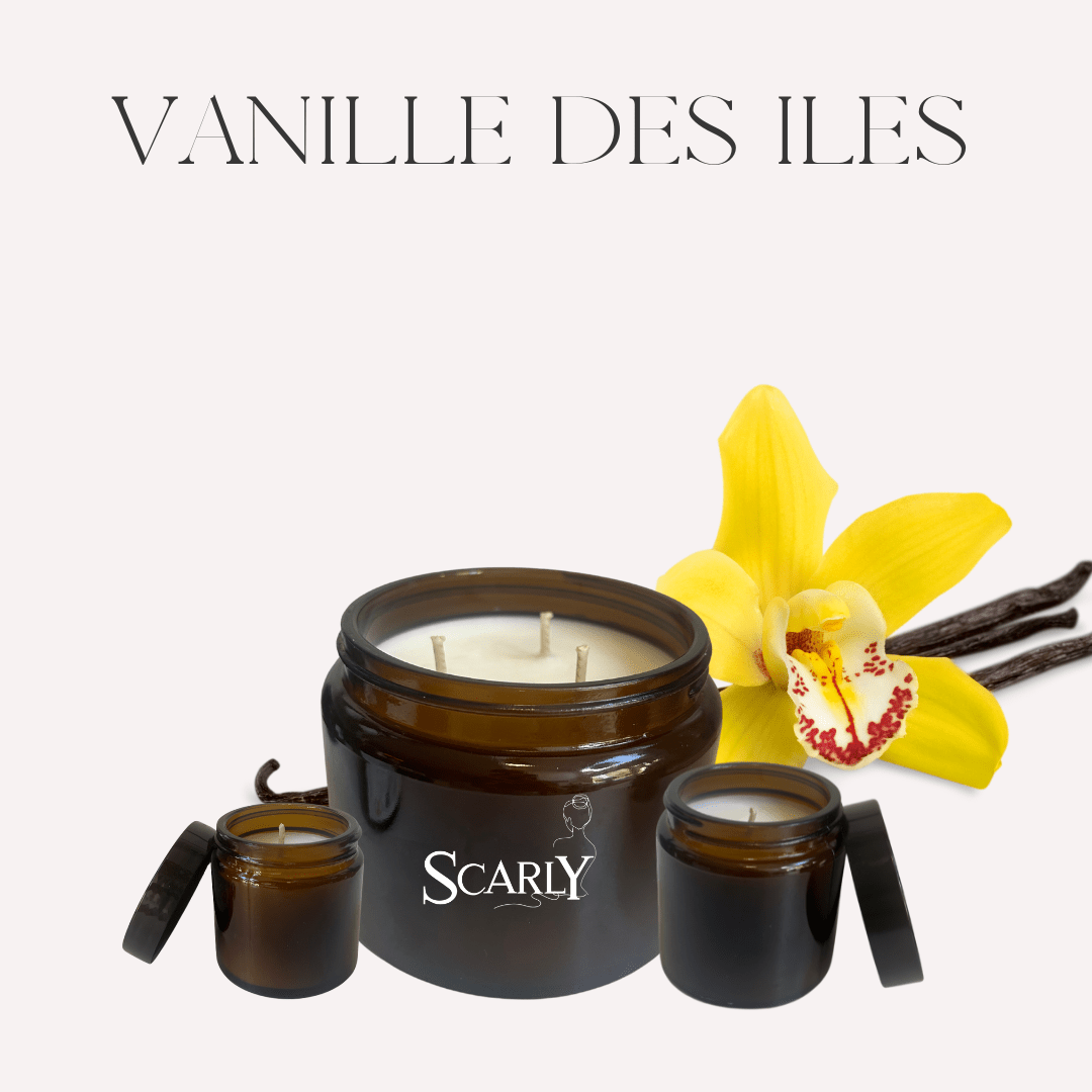 Bougie Vanille des iles - Scarly Shop