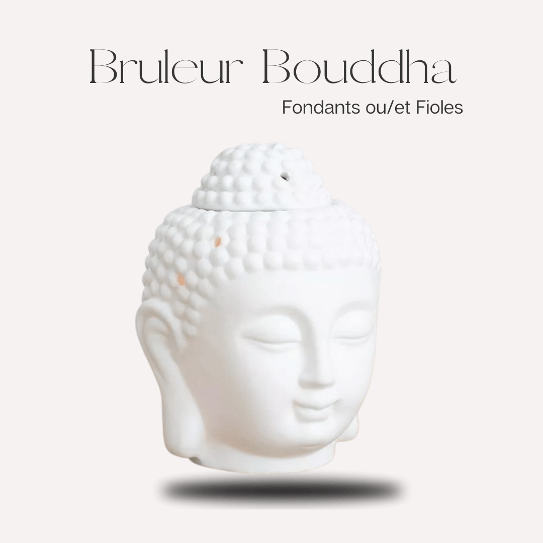 Bruleur Buddha Noir ou blanc - Scarly Shop