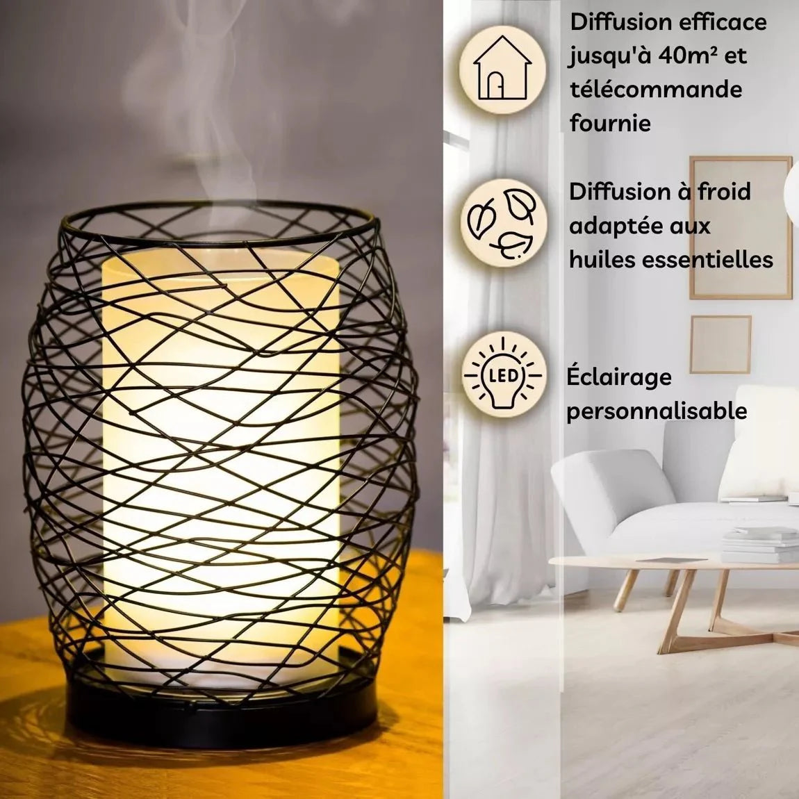 Diffuseur à ultrason - Volupsia - Scarly Shop