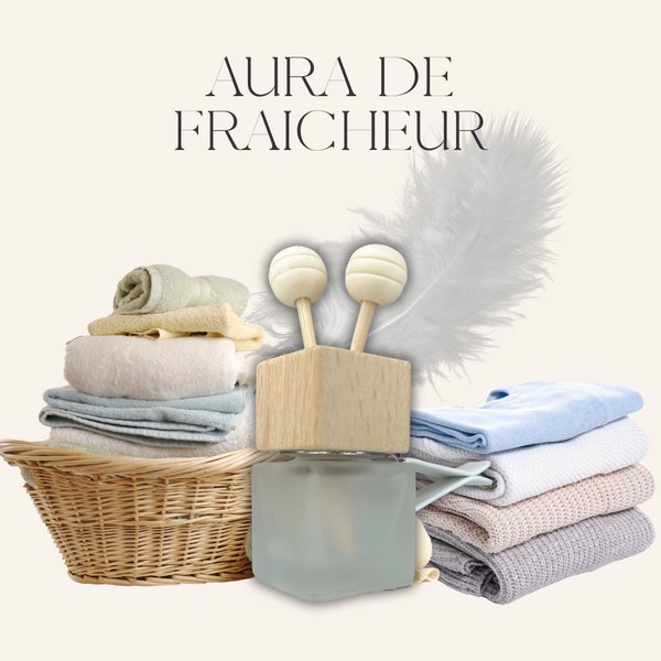 Diffuseur voiture - lessive - Aura de fraicheur -  Scarly Shop