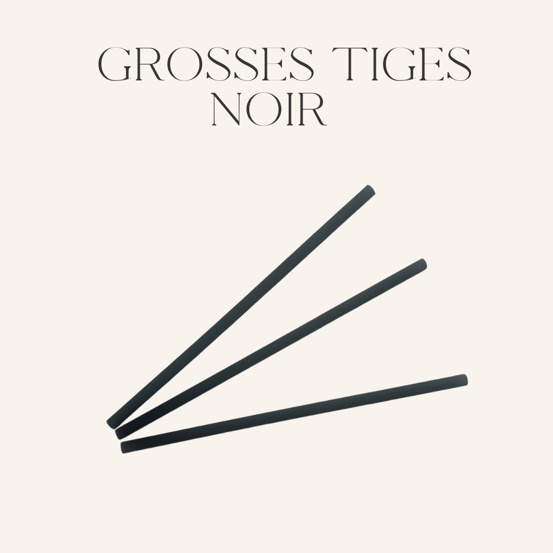 Grosses tiges noir - Scarly Shop