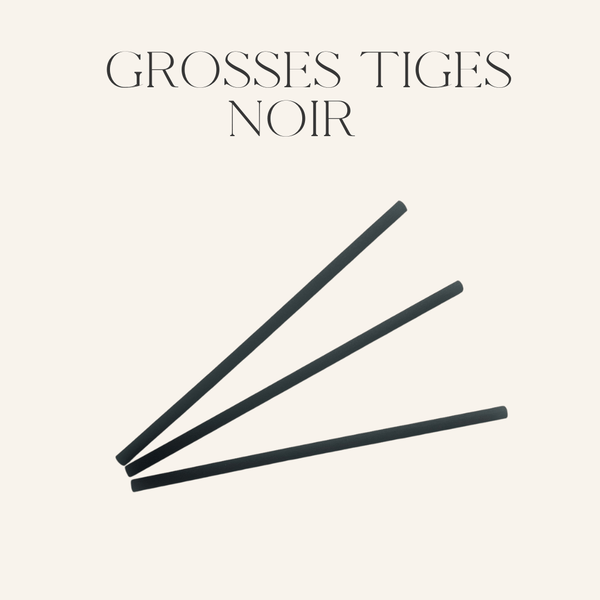 Grosses tiges noir - Scarly Shop