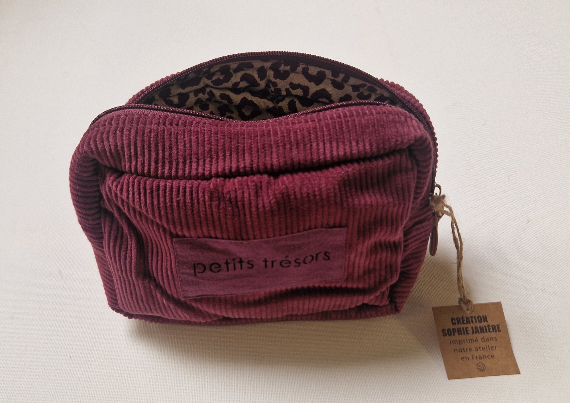 Trousse velours Emilie petits trésors
