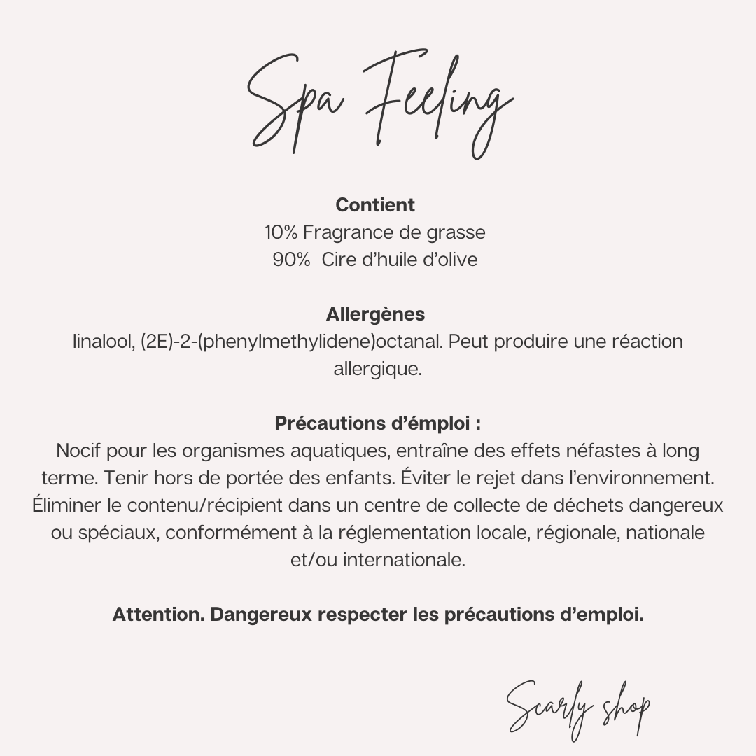 Spa feeling - Scarly Shop